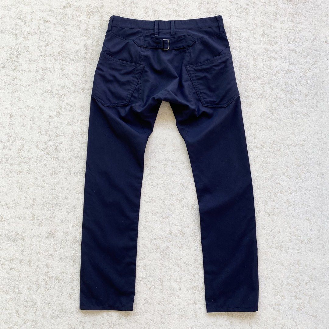 Junya Watanabe CDG Wool Slack Pants (Category: Trousers) located in Manila. Submitted by thrift3006 (Listing ID 1469445326, Image 3). Description: Junya Watanabe Cinch Back Wool Slacks Pants - Size 30-32w 37L No issue Excellent conditon ₱4,500+sf only🏷️ Loc baliwag bulacan 📍 Pm 📩.