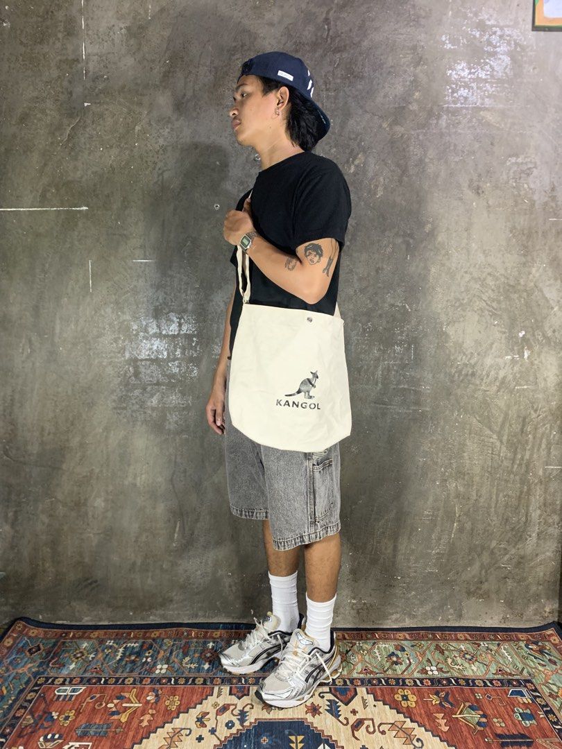 Kangol Canvas Bag (Category: Sling Bags) located in Aurora. Submitted by cpr_garments13 (Listing ID 1469528104, Image 2). Description: Excellent condition .