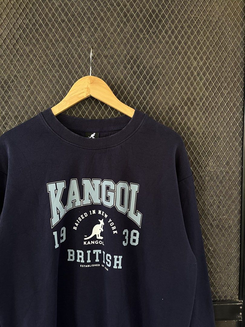 Kangol Sweater (Category: Coats, Jackets and Outerwear) located in General Santos City (Dadiangas). Submitted by thriftdept. (Listing ID 1469406648, Image 2). Description: Brand: Kangol Size: Medium Dimensions:22W”24L Authenticity: Authentic Color Rate: 9.5/10 Condition: Excellent Issue: None 🏷️: ₱649.
