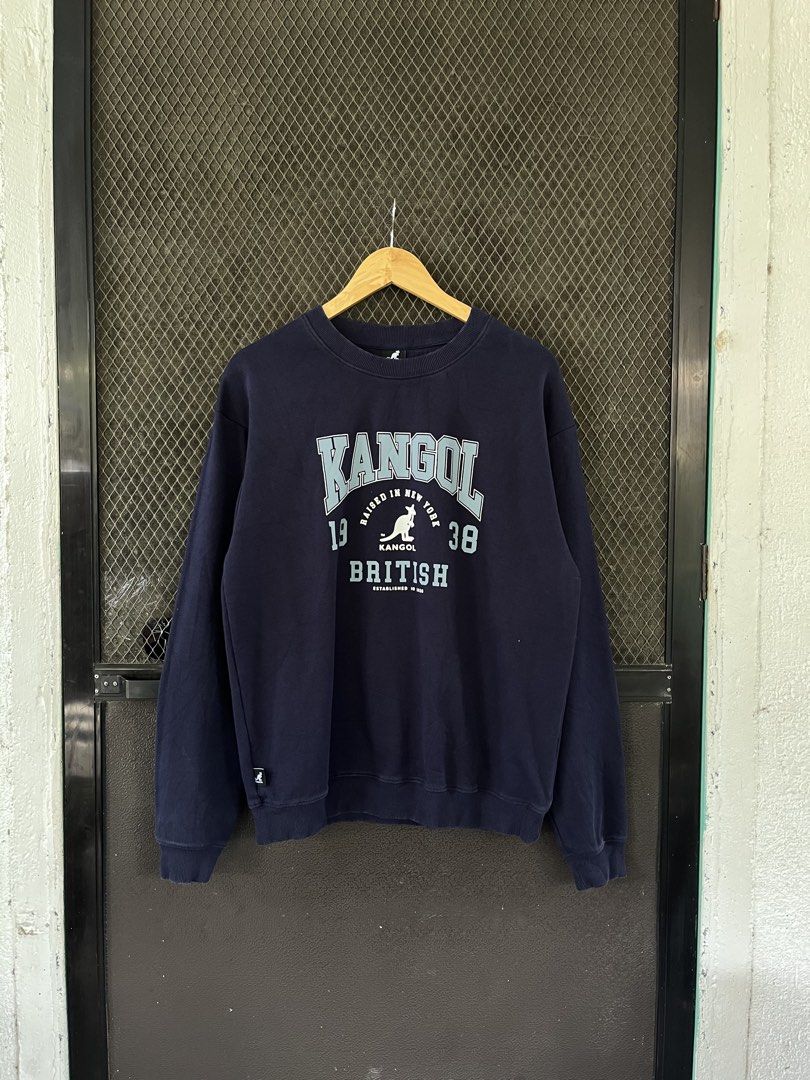 Kangol Sweater (Category: Coats, Jackets and Outerwear) located in General Santos City (Dadiangas). Submitted by thriftdept. (Listing ID 1469406648, Image 1). Description: Brand: Kangol Size: Medium Dimensions:22W”24L Authenticity: Authentic Color Rate: 9.5/10 Condition: Excellent Issue: None 🏷️: ₱649.