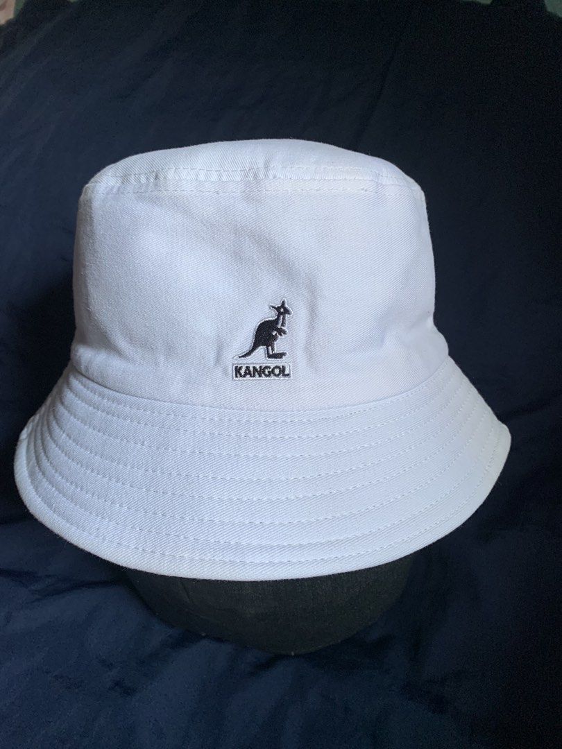 KANGOL Washed Bucket Hat (Category: Hats & Beanies) located in Manila. Submitted by silverbear_a65902 (Listing ID 1469398279, Image 1). Description: KANGOL WASHED BUCKET HAT (white) brand new condition never been usez No issue Slightly Negotiable if interested message me batangas location Pm sa sure buyer Rush rush!!!.