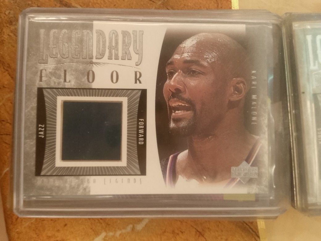 Karl Malone (Category: Raw Singles) located in San Juan City. Submitted by jim.jim7 (Listing ID 1469412796, Image 1). Description: Karl malone nba basketball game use jersey card ‎.