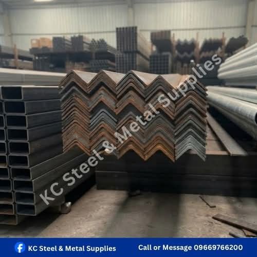 [KC Steel and Metal Supplies] Angle Bars (Category: Construction & Building Materials) located in Caloocan City. Submitted by kcsteelmetal (Listing ID 1469513363, Image 2). Description: Angle bars, stocked and ready for your project requirements! Find quality steel materials for your fabrication and construction needs, all available at our warehouse. From fabrication to construction, KC Steel and Metal Supplies provides quality steel products tha