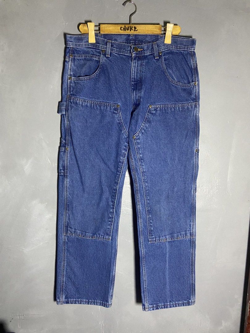 KEY Doubleknee Carpenter Pants (Category: Jeans) located in Cabuyao City. Submitted by chukz_x (Listing ID 1469529056, Image 3). Description: KEY Doubleknee Carpenter Pants Size : 36 Dimes : 36W 40L 9H Condition : Excellent Issue : none Price: 950 📍READY TO WEAR 📍Cabuyao Laguna.