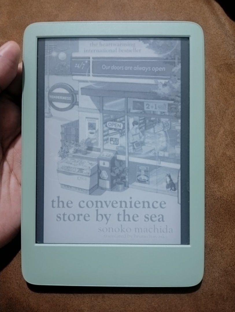 kindle basic 11th gen Matcha color (Category: Other Gadgets) located in Makati City. Submitted by bookishiophile (Listing ID 1469394934, Image 2). Description: - Barely used. The item is in very good condition may discoloration lang sa case. - Last price posted.