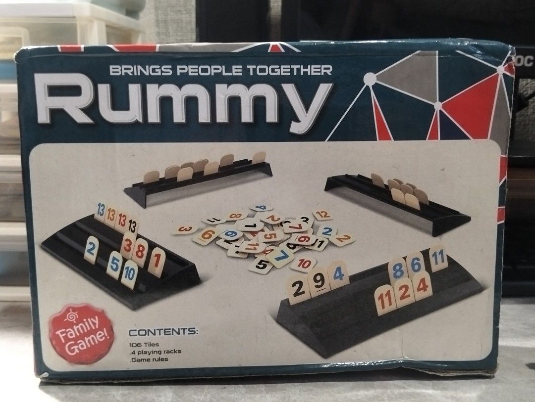 KINGSO TOYS CLASSIC RUMMY TILE GAME (Category: Board Games & Puzzles) located in Batangas. Submitted by amerie_store (Listing ID 1469396123, Image 2). Description: ◾WYSIWYG 🫟missing 1 joker tile only 🔊Kindly visit & follow my FB page for more updated Toys,Aniks,etc...🤩 🌈👉AMERIE STORE👈🌈 📌Mine Now,Pay after invoice 📌No refund 📌MOP: Gcash 🚛 Shipping sched every Saturday only via Flash Express.