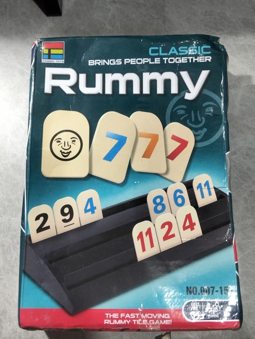 KINGSO TOYS CLASSIC RUMMY TILE GAME (Category: Board Games & Puzzles) located in Batangas. Submitted by amerie_store (Listing ID 1469396123, Image 1). Description: ◾WYSIWYG 🫟missing 1 joker tile only 🔊Kindly visit & follow my FB page for more updated Toys,Aniks,etc...🤩 🌈👉AMERIE STORE👈🌈 📌Mine Now,Pay after invoice 📌No refund 📌MOP: Gcash 🚛 Shipping sched every Saturday only via Flash Express.