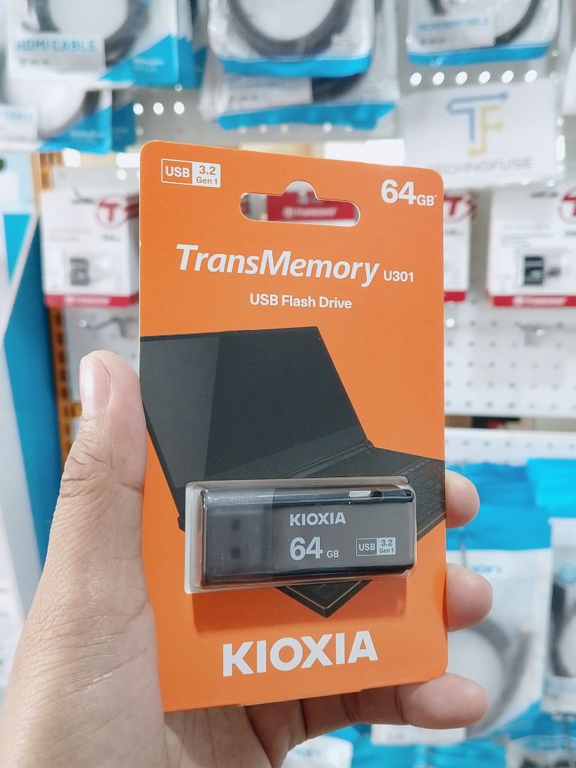 Kioxia Transmemory U301 64GB USB3.2 Gen 1 (Category: Office & Business Technology) located in Pasig City. Submitted by technofuseofficial (Listing ID 1469478643, Image 2). Description: Kioxia Transmemory U301 64GB USB3.2 Gen 1 Brand New and Original Items Store Location: 3Rd Floor Unit 303, 604 Shaw Boulevard, Barangay Kapitolyo, Pasig City Same Day Delivery: - Lalamove delivery within Metro Manila - For walk-ins: Always PM first for item availab