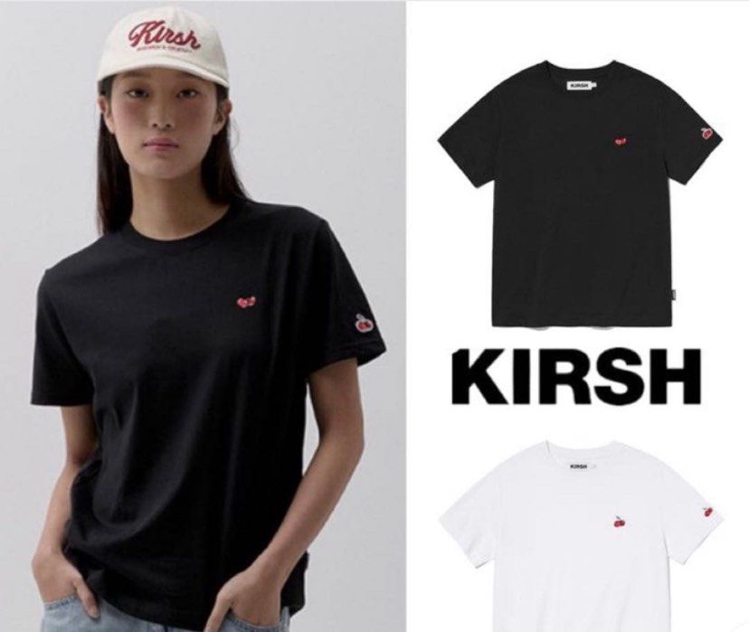 Kirsh | cherry logo tee / small relax fit (Category: Shirts) located in Cebu City. Submitted by rarathriftedcb (Listing ID 1469444104, Image 3). Description: Kirsh ✅ Cherry Logo tee 🍒 Size 1 tag 🏷️ Chestline 17 Length 23 Relax fit 580pesos + sf 95 Embroid logo Location : cebu city Page : RaRa thrifted Jnt nationwide Message us 📩.
