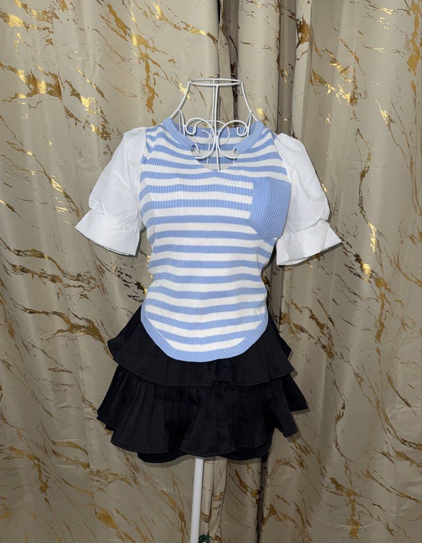 Knitted Tops (Category: Others Tops) located in Cebu City. Submitted by jovjovcim60300 (Listing ID 1469442949, Image 2). Description: - Material: Soft, comfortable knit throughout - DM for availability and to choose your top.