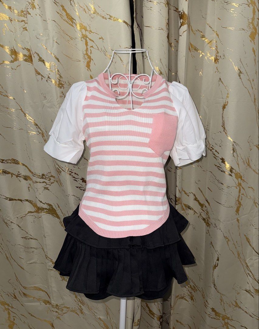 Knitted Tops (Category: Others Tops) located in Cebu City. Submitted by jovjovcim60300 (Listing ID 1469442949, Image 3). Description: - Material: Soft, comfortable knit throughout - DM for availability and to choose your top.