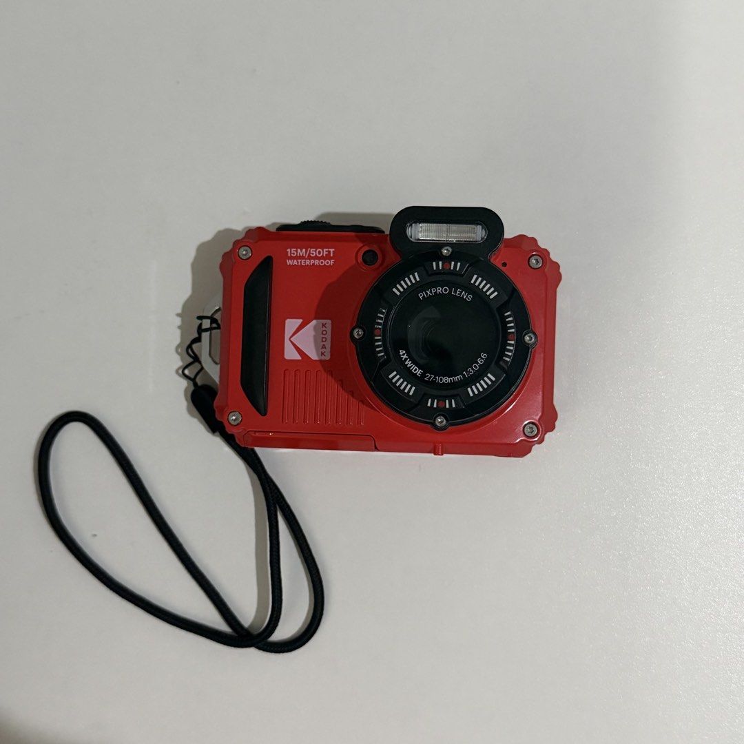 Kodak Pixpro WPZ2 Waterproof Digital Camera (Category: Cameras) located in Cainta. Submitted by cherrycolouredfunk (Listing ID 1469483107, Image 2). Description: 💖 complete w/ box and charger 💖 with silicone case + 32gb sd card 💖 no issues! 💖 pm for sample pics!!.