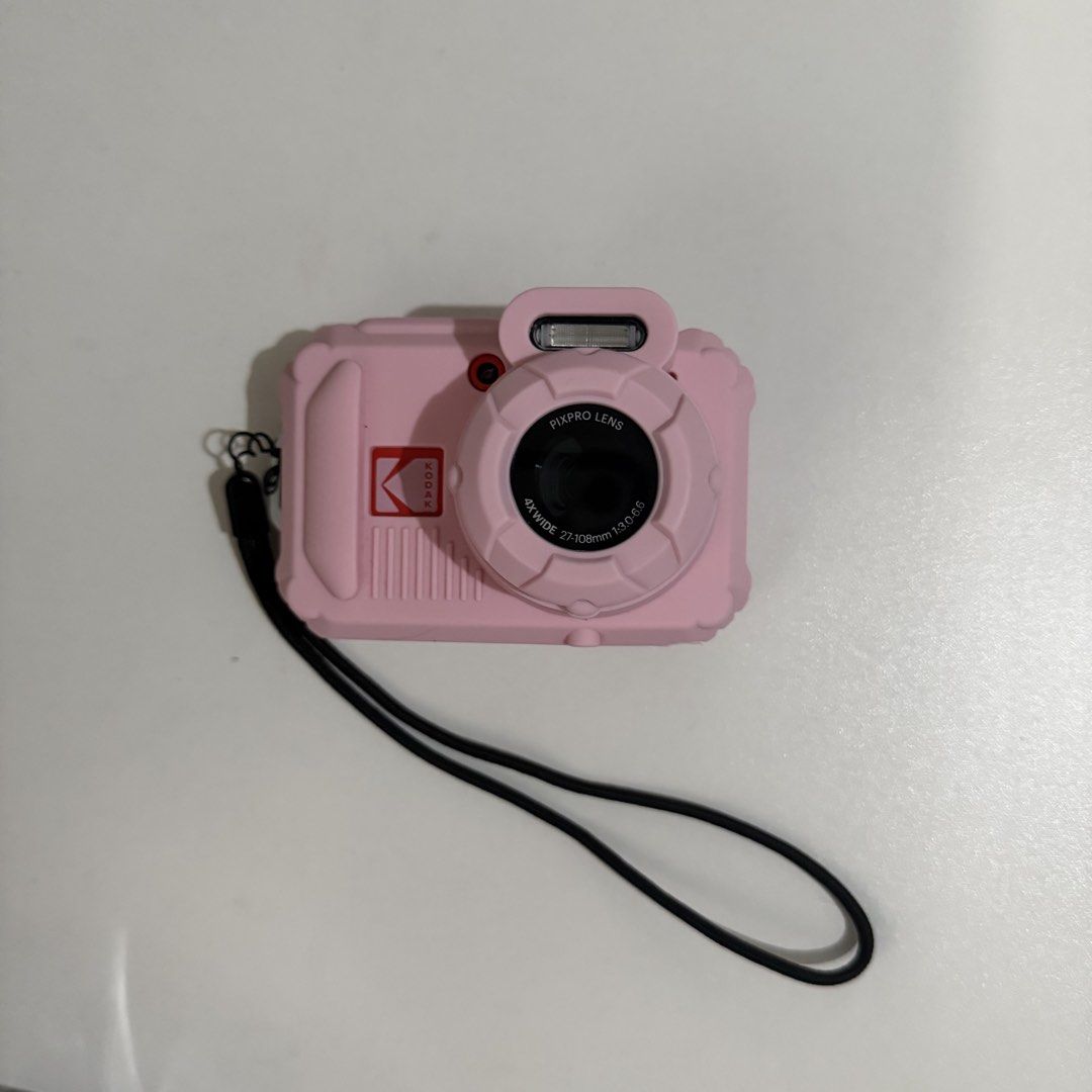 Kodak Pixpro WPZ2 Waterproof Digital Camera (Category: Cameras) located in Cainta. Submitted by cherrycolouredfunk (Listing ID 1469483107, Image 1). Description: 💖 complete w/ box and charger 💖 with silicone case + 32gb sd card 💖 no issues! 💖 pm for sample pics!!.
