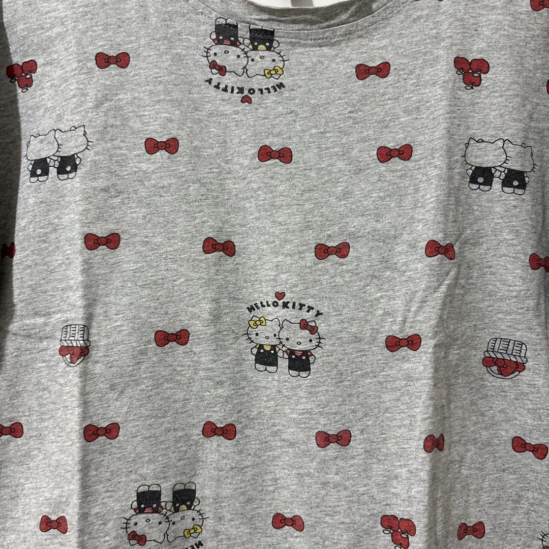 Ktees Hello Kitty AOP Shirt ( 3 for 100 ) (Category: Shirts) located in Bulacan. Submitted by laleesa_ (Listing ID 1469556137, Image 2). Description: 39 each, 3 for 100 Like New Up to Large.