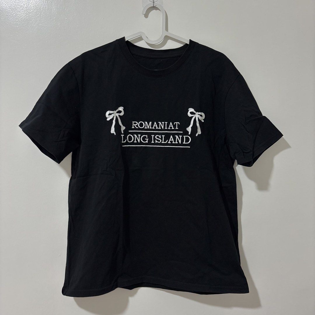 Ktees White Ribbon Black Shirt (Category: Shirts) located in Bulacan. Submitted by laleesa_ (Listing ID 1469556414, Image 1). Description: Makapal tela Premium Ktees Like New Up to Large.