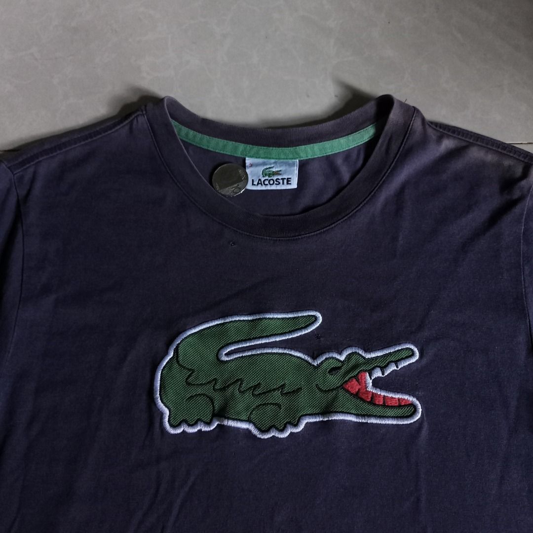 Lacoste Big Logo (Category: Shirts) located in General Santos City (Dadiangas). Submitted by collection_9500 (Listing ID 1469415536, Image 3). Description: Lacoste Big Logo 17.5 x 26.5 Small Size 3 Good Used, 3 Pinholes and Fade Gensan loc Pm for inquiries All are thrifted items.