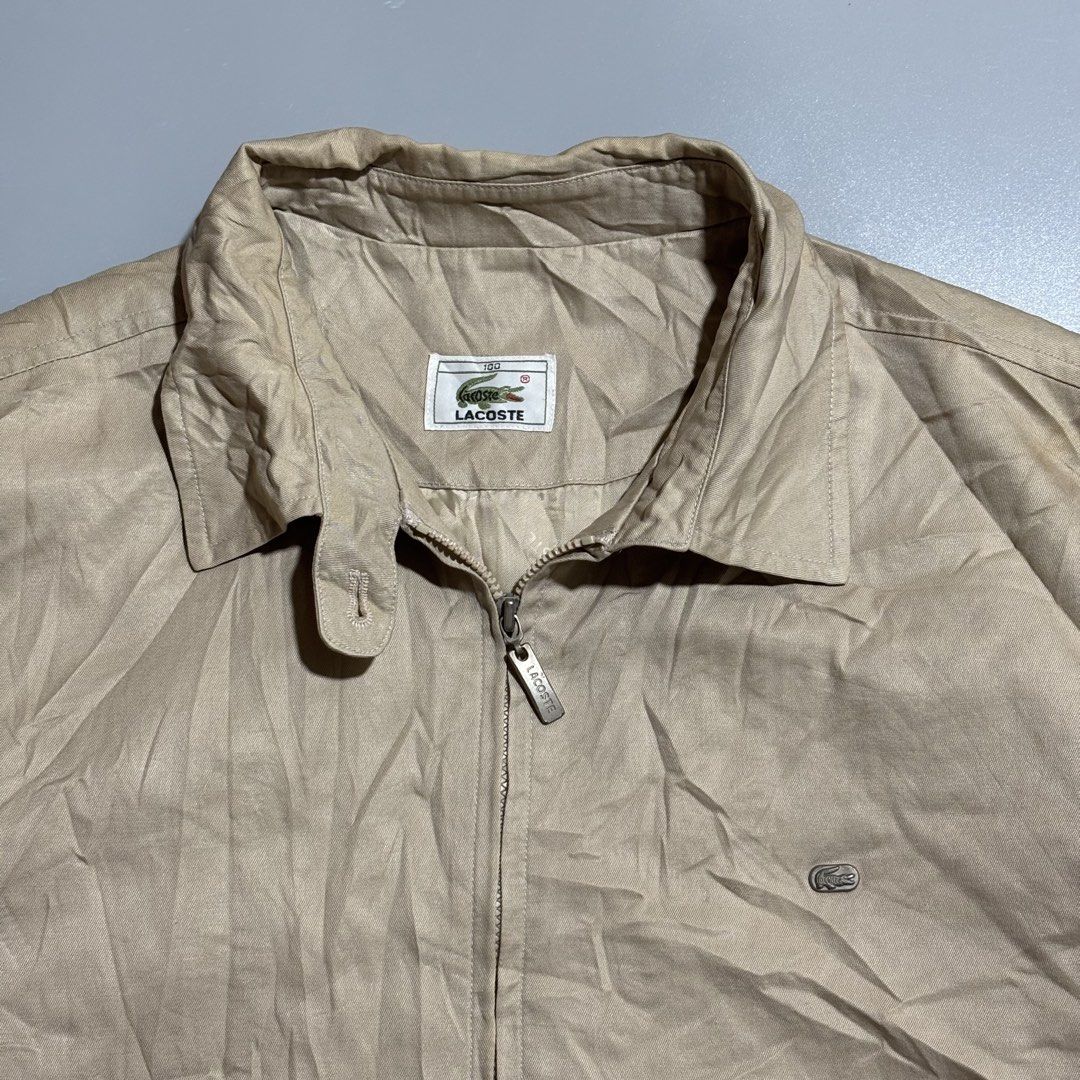 Lacoste Harringto Jacket (Category: Coats, Jackets and Outerwear) located in Bacolod City. Submitted by Hanap_ukay (Listing ID 1469499589, Image 2). Description: Lacoste Harringto Jacket Size Medium Excellent Need wash only 1,500.