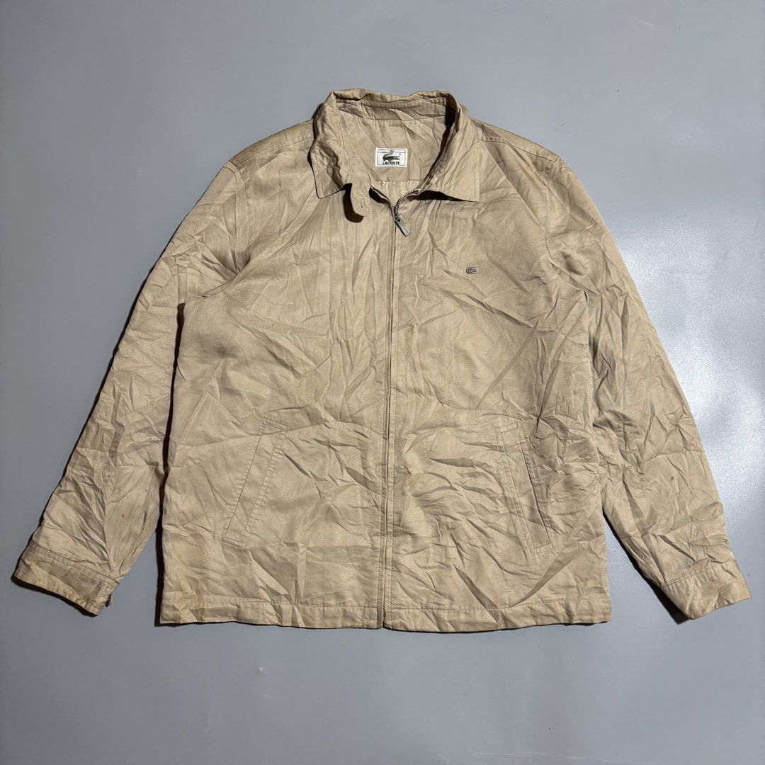 Lacoste Harringto Jacket (Category: Coats, Jackets and Outerwear) located in Bacolod City. Submitted by Hanap_ukay (Listing ID 1469499589, Image 1). Description: Lacoste Harringto Jacket Size Medium Excellent Need wash only 1,500.