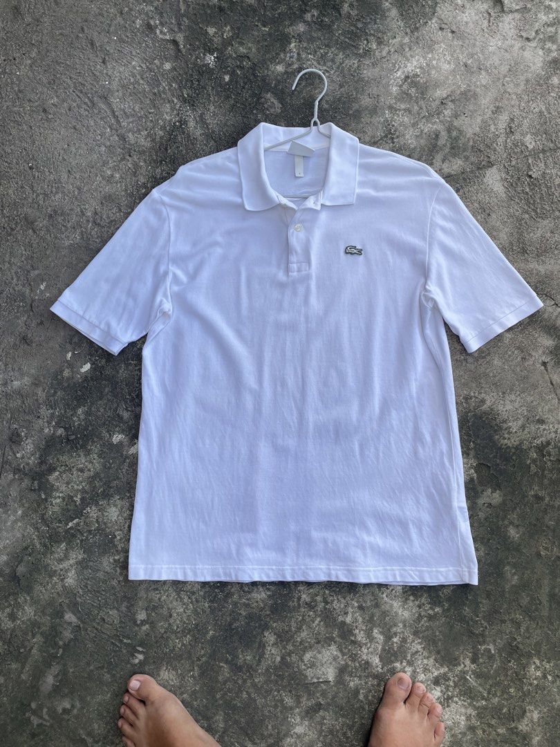 lacoste live (Category: Tshirts & Polo Shirts ) located in Las Pinas. Submitted by moncaz2461827 (Listing ID 1469424432, Image 2). Description: L@c0zte live loose fit unisex Size medium loose Dimes 22x30 can fit xl mens Good as new condition Color rate 9.9/10 No issue 💌.