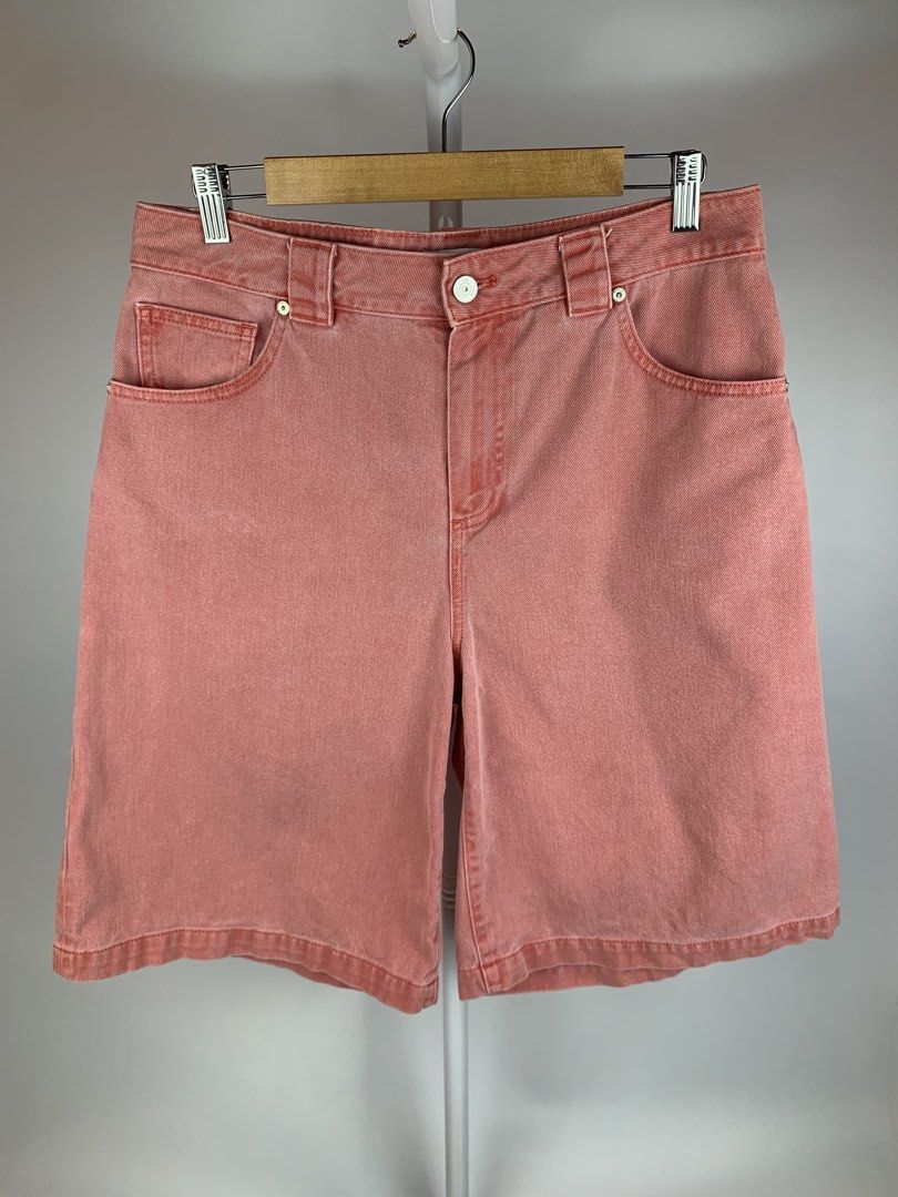Lacoste Long Natural Dye Denim Shorts (Category: Shorts) located in Bacolod City. Submitted by mixedgarmzbcd (Listing ID 1469472096, Image 2). Description: UNISEX •Excellent Condition •Complete tags •Made in Tunisia •Color rate 9.5/10 •Tagged size: 38 Waist: 32-33 Length: 23.5 •No issue .