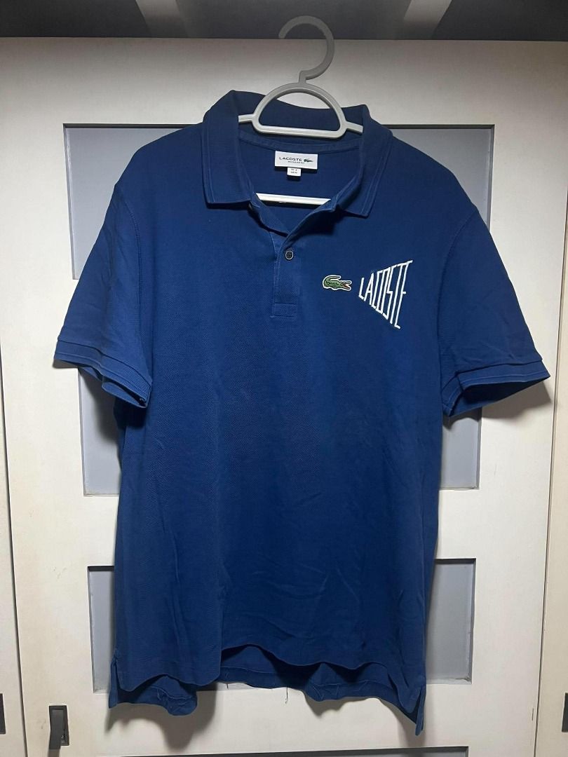 Lacoste Polo (Category: Tshirts & Polo Shirts ) located in Mandaluyong City. Submitted by santideclutters (Listing ID 1469530227, Image 1). Description: size: 28L 20.5W (L) color rate: 9/10 condition: 10/10 COLOR MAY VARY DUE TO LIGHTING.