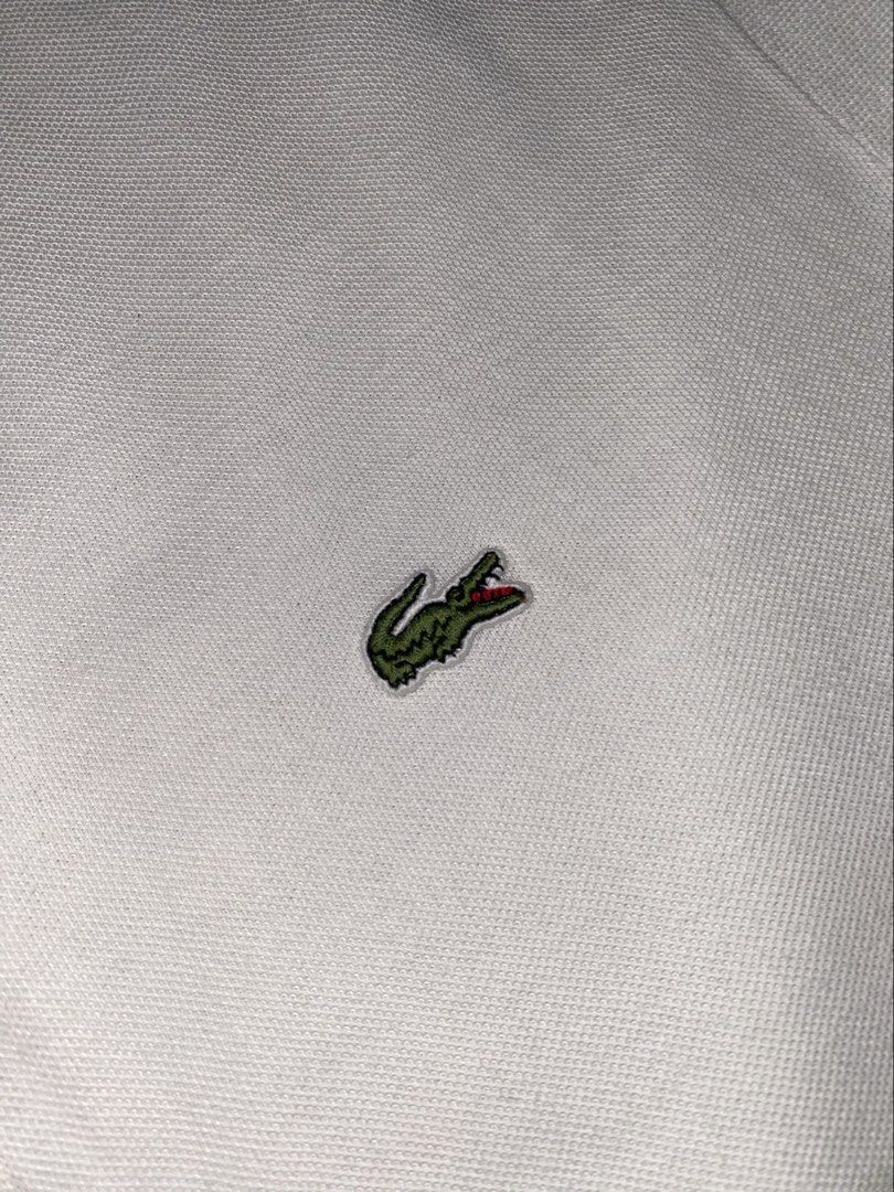 LACOSTE POLO SHIRT WHITE (Category: Tshirts & Polo Shirts ) located in Caloocan City. Submitted by arcane_thrift (Listing ID 1469405418, Image 3). Description: .