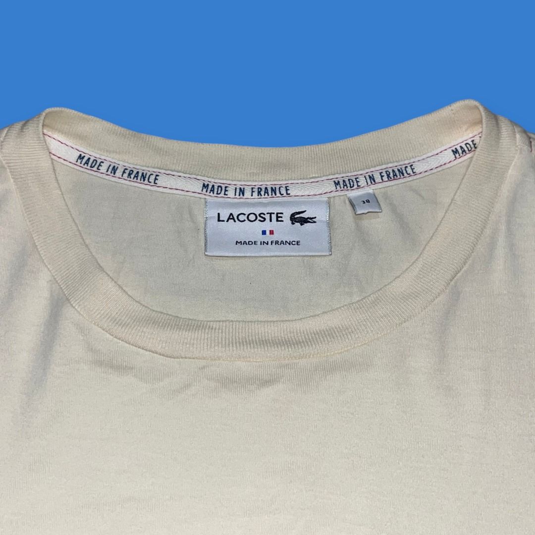 LACOSTE YELLOW T SHIRT (Category: Tshirts & Polo Shirts ) located in Quezon. Submitted by ejay.thrift.clothes (Listing ID 1469562770, Image 3). Description: FREE SHIPPING 38 SMALL 19.5 X 24.5 NO ISSUE COLOR RATE: 10/10 AS NEW CONDITION FRESHLY WASHED READY TO WEAR # 613.