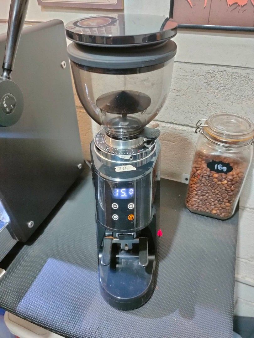 LAHOME COMMERCIAL COFFEE GRINDER (Category: Coffee Machines & Makers) located in Marikina City. Submitted by janddglamcollections (Listing ID 1469483235, Image 1). Description: LAHOME COMMERCIAL COFFEE GRINDER 64MM Flat Burr No Issue Php4,000 Fix.