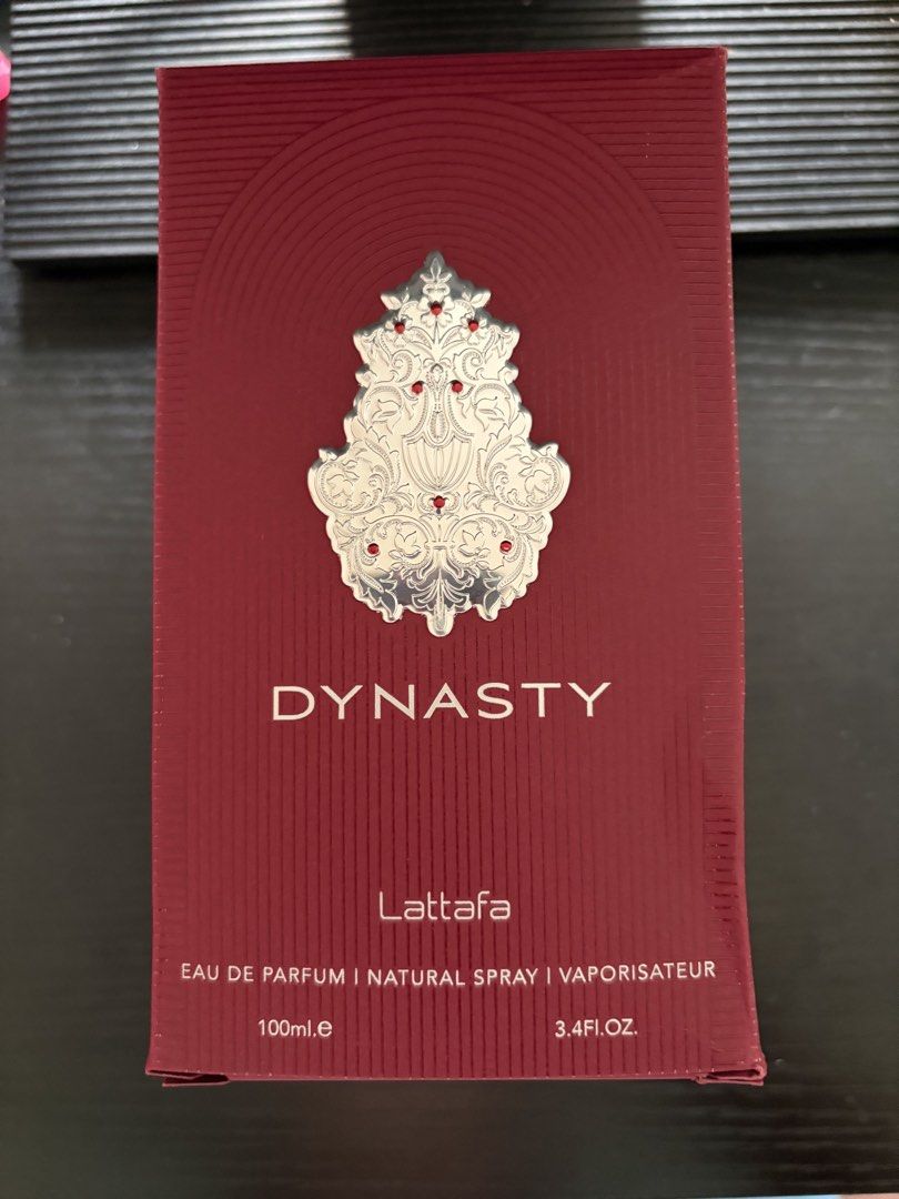Lattafa Dynasty (Category: Fragrance & Deodorants) located in Quezon City. Submitted by wildeagle-cf48 (Listing ID 1469533172, Image 1). Description: Unused may dent lang ang box (actual photo posted).