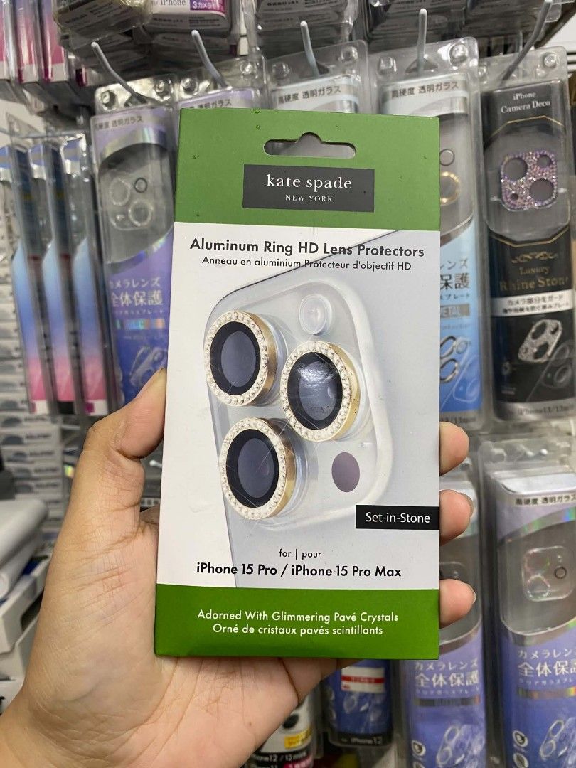 LEGIT KATE SPADE LENSE PROTECTOR (Category: Other Mobile & Gadget Accessories) located in Las Pinas. Submitted by raebelran (Listing ID 1469496056, Image 1). Description: .