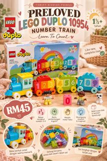 LEGO DUPLO Steam Train 10874 and frozen set, Toys & Collectibles, Toys ...