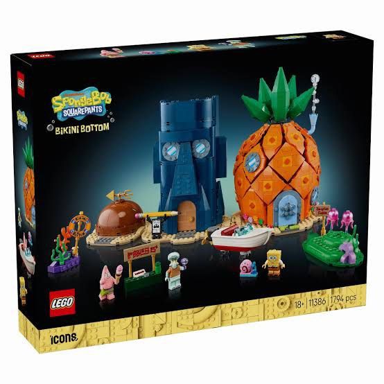 LEGO Icons SpongeBob SquarePants Bikini Bottom Set 11386 Sealed, Toys ...