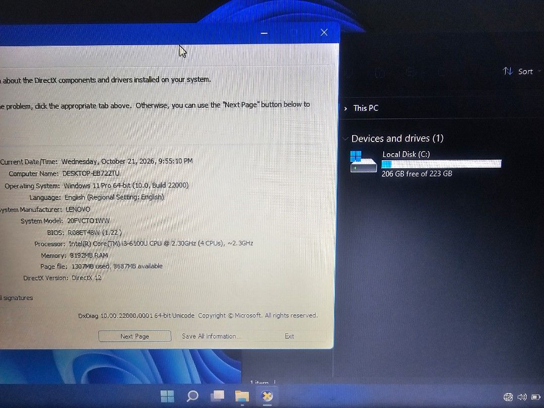 Lenovo ThinkPad L460 i3 6th gen (Category: Laptops & Notebooks) located in Bacoor. Submitted by ginaxis15 (Listing ID 1469525973, Image 2). Description: Rush Today Lenovo Thinkpad L460 Last price: 4500 working no defect goos battery makinis pa specs: 14 inch slim wide intel core i3 2.3ghz (6th gen) 8gb ram 256gb SSD wifi ready bluetooth webcam biometrix hdmi port windows 11 with charger molino bacoor cavite di palagi online 09911820458.