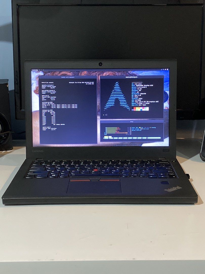 Lenovo ThinkPad X270 (Category: Laptops & Notebooks) located in Manila. Submitted by giosanra (Listing ID 1469567159, Image 2). Description: - Lenovo ThinkPad X270 in clean condition with no major scuffs - Pre-installed with Arch Linux for terminal work and coding - Intel Core i5-7200U processor with integrated graphics - Compact 12-inch display for great portability - Iconic ThinkPad keyboard and trackpoint 8gb ram 230gb ssd i5 7200U no issues f