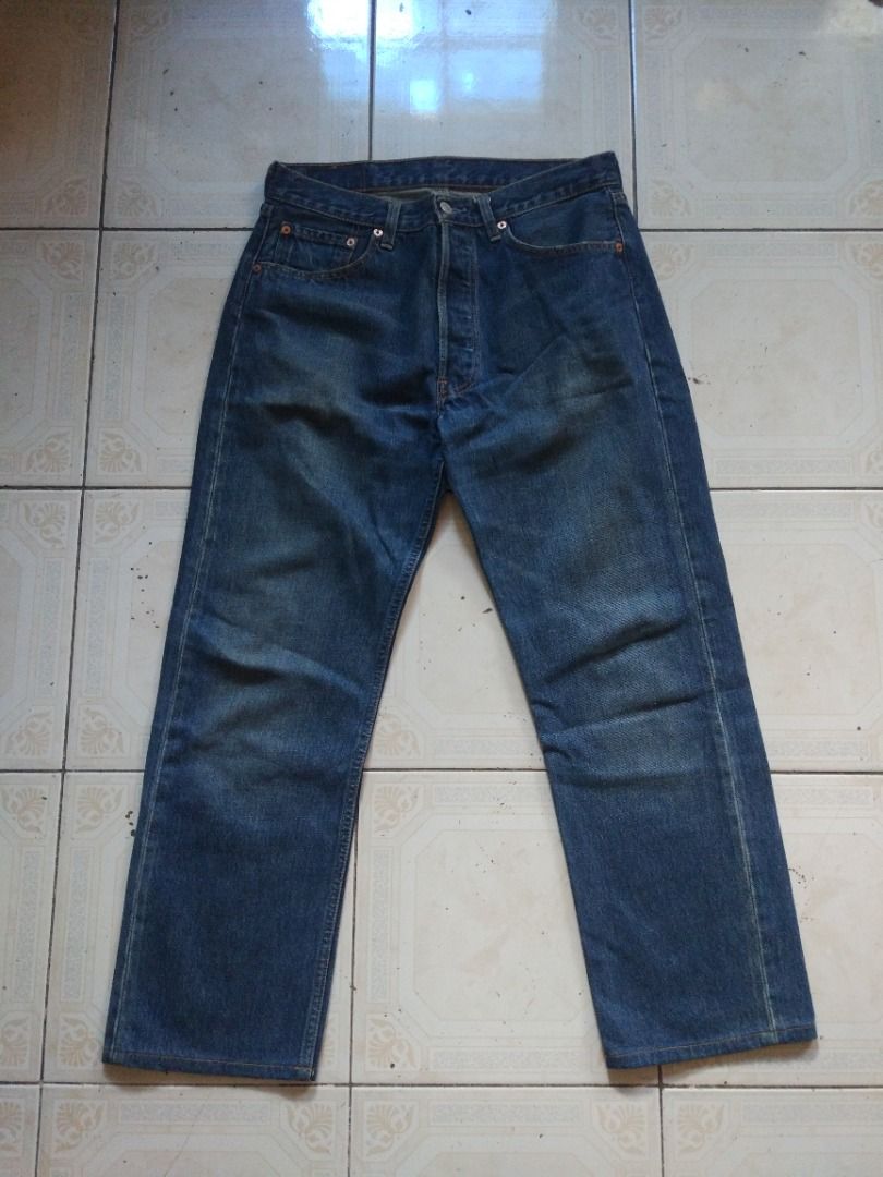 Levis 501 Jean 32 actual (Category: Jeans) located in Pasay City. Submitted by denimdude.ph (Listing ID 1469452744, Image 1). Description: altered length.