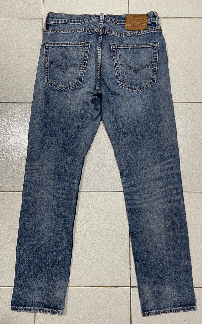 Levis 502 Selvedge Jeans (Category: Jeans) located in Mandaue City. Submitted by MJ_80 (Listing ID 1469415251, Image 2). Description: Mens Levis 502 Selvedge Jeans Stretch Size 31 on tag Fits 30-31 Waist No Alteration See photos for measurements Issue : loose stitch, see last photo. Also minor loose stitch back pocket Color rate & Condition: 9.7/10 Price: 1,850.