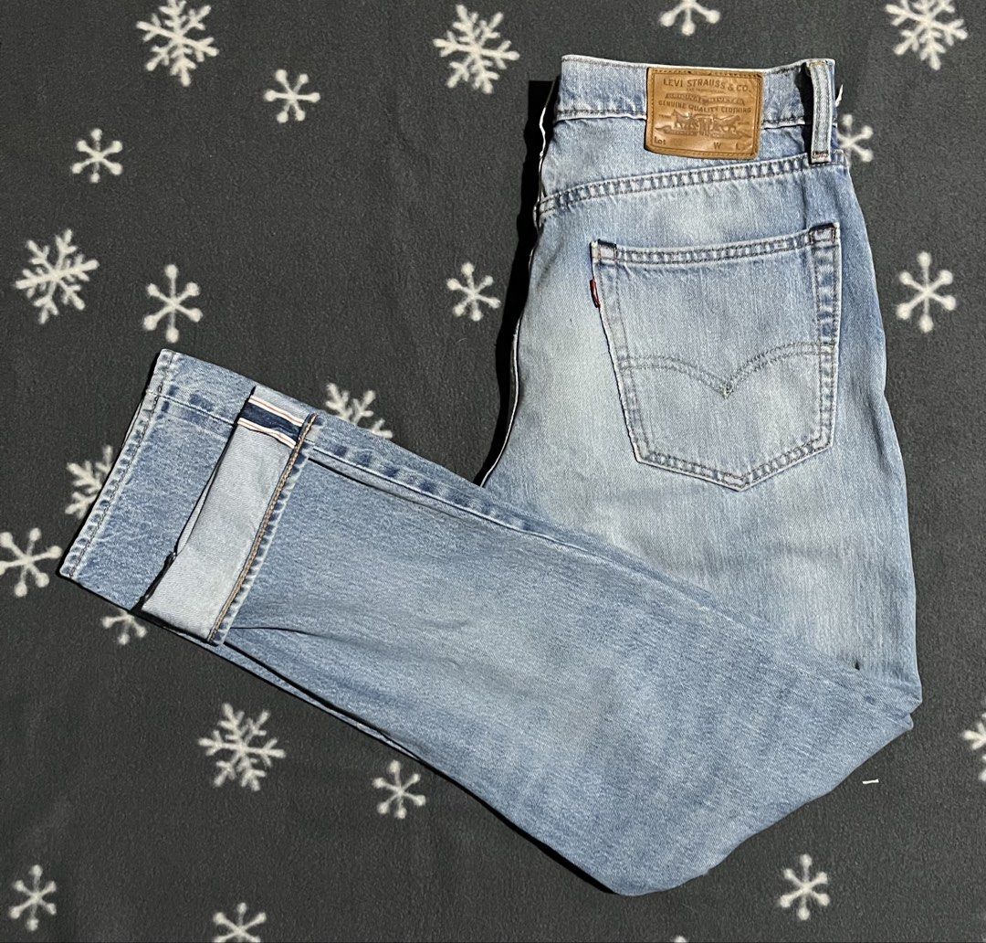 Levi's 502 Selvedge Premium Pants (Category: Jeans) located in Maribojoc. Submitted by nayer (Listing ID 1469465731, Image 1). Description: L3VI’S® PREMIUM 502™ Taper Selvedge Men’s Jeans Excellent 9.8/10 color rate 30 on tag AD: W32 * L41 Leghole: 7.