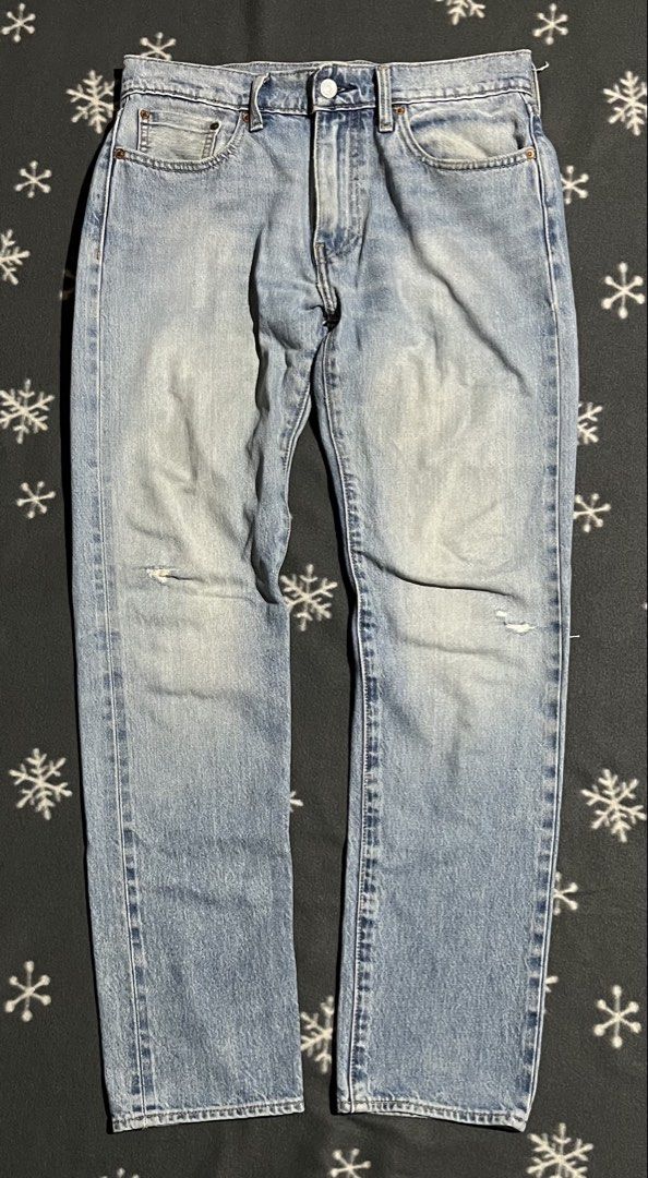Levi's 502 Selvedge Premium Pants (Category: Jeans) located in Maribojoc. Submitted by nayer (Listing ID 1469465731, Image 2). Description: L3VI’S® PREMIUM 502™ Taper Selvedge Men’s Jeans Excellent 9.8/10 color rate 30 on tag AD: W32 * L41 Leghole: 7.