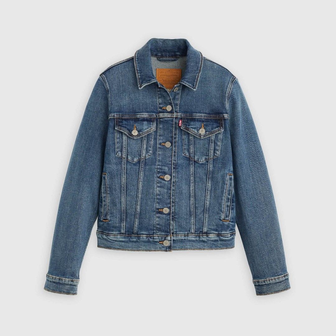 Levi's Original Trucker Denim Jacket (Category: Coats, Jackets and Outerwear) located in Subic. Submitted by ayvee.ph (Listing ID 1469495760, Image 1). Description: Levi's Original Trucker Denim Jacket Very pretty in actual!☺️ 🏷Good as bnew Bought online💯 Never worn No issue / Flaws Size: S on tag Bust: 36 inches Shoulder: 16 inches Length: 20 inches Price: 1380 (last price posted) 📍Location: Olongapo City 🚚Courier: Reg j&t door to door del M