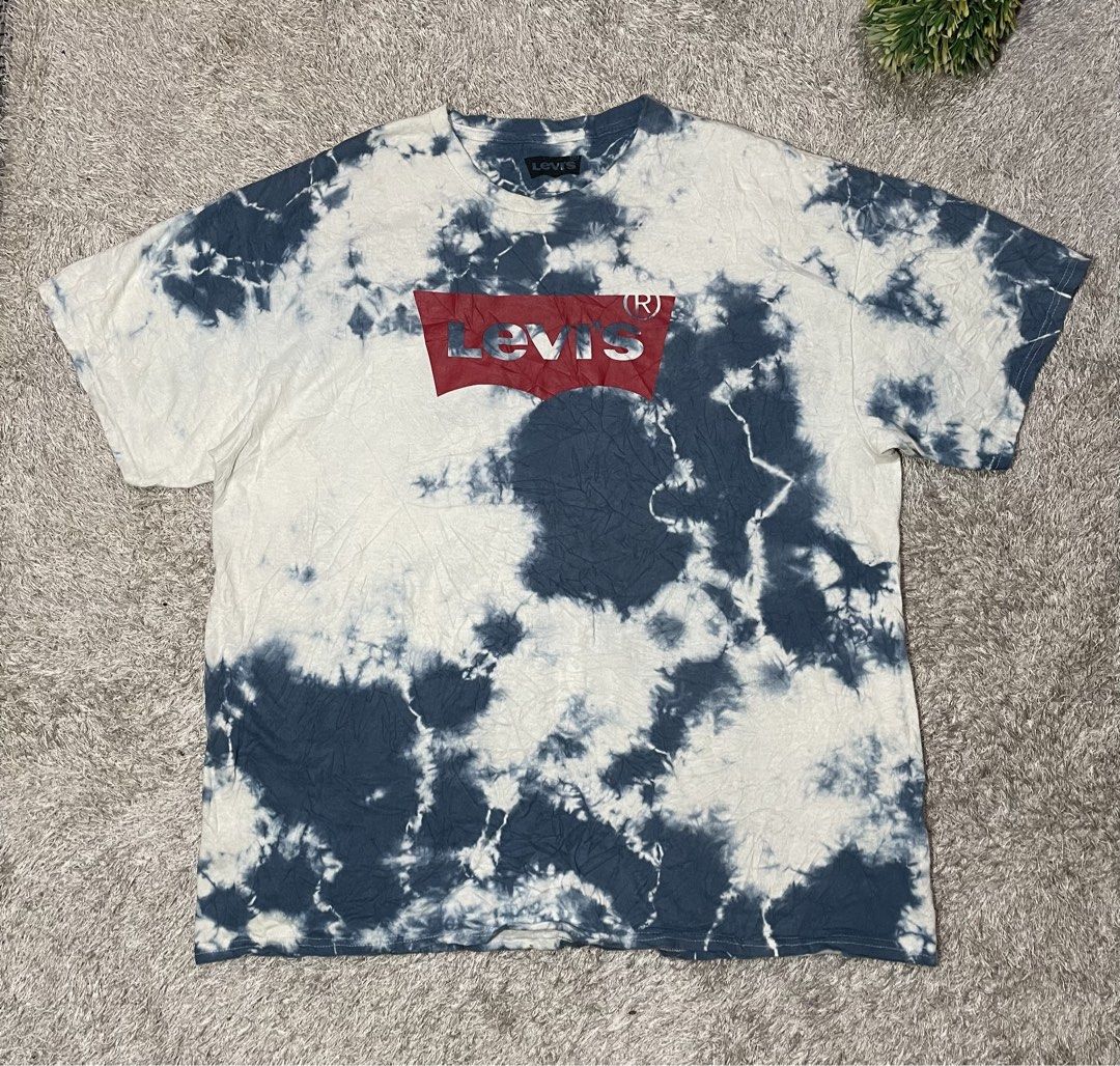 levis tie dyed tee (Category: Tshirts & Polo Shirts ) located in Las Pinas. Submitted by moncaz2461827 (Listing ID 1469427835, Image 1). Description: Levayz tie dyed tee Size xl on tag american Dimes 23.5x28 Excellent condition Color rate 9.8/10 No issue .