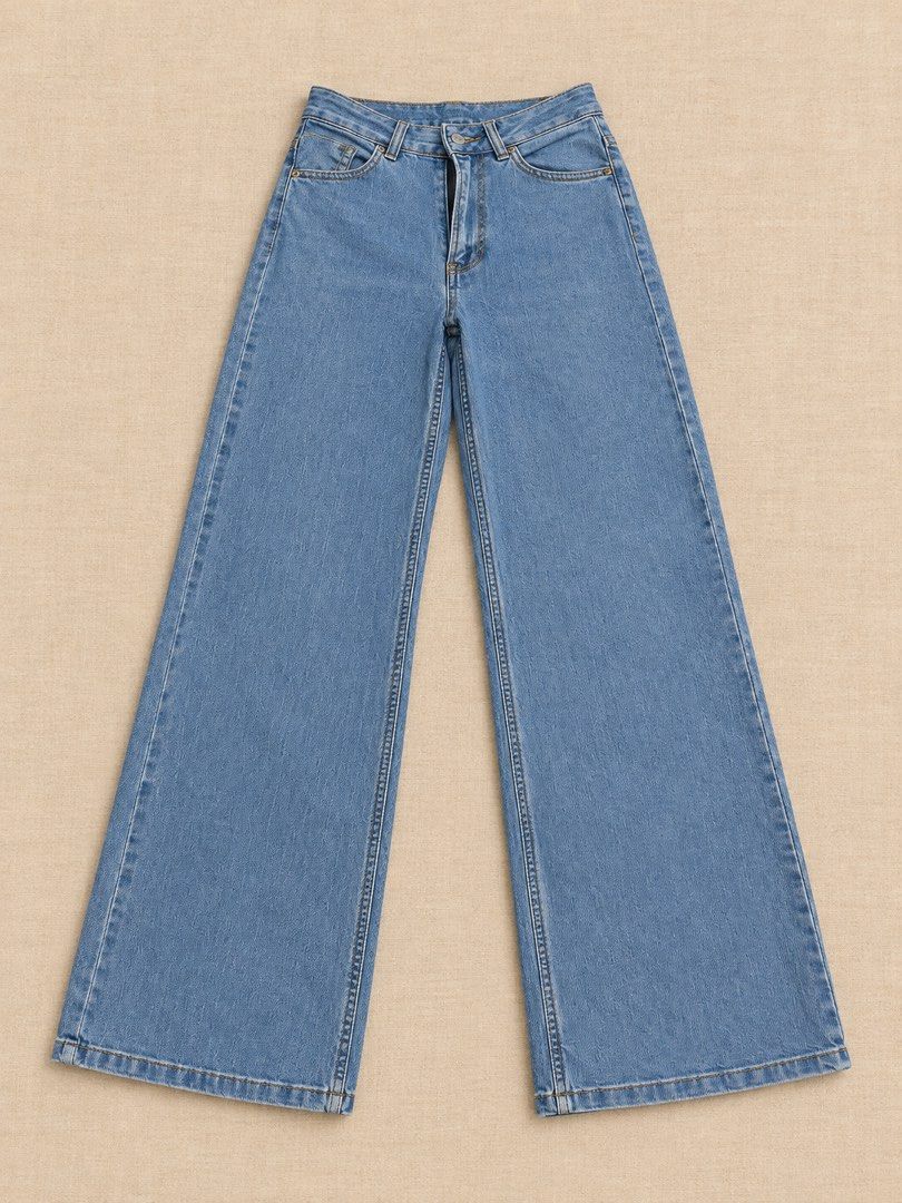 Light Blue Wide-Leg Jeans (Category: Other Bottoms) located in Manila. Submitted by lexiandco.ph (Listing ID 1469401677, Image 1). Description: .