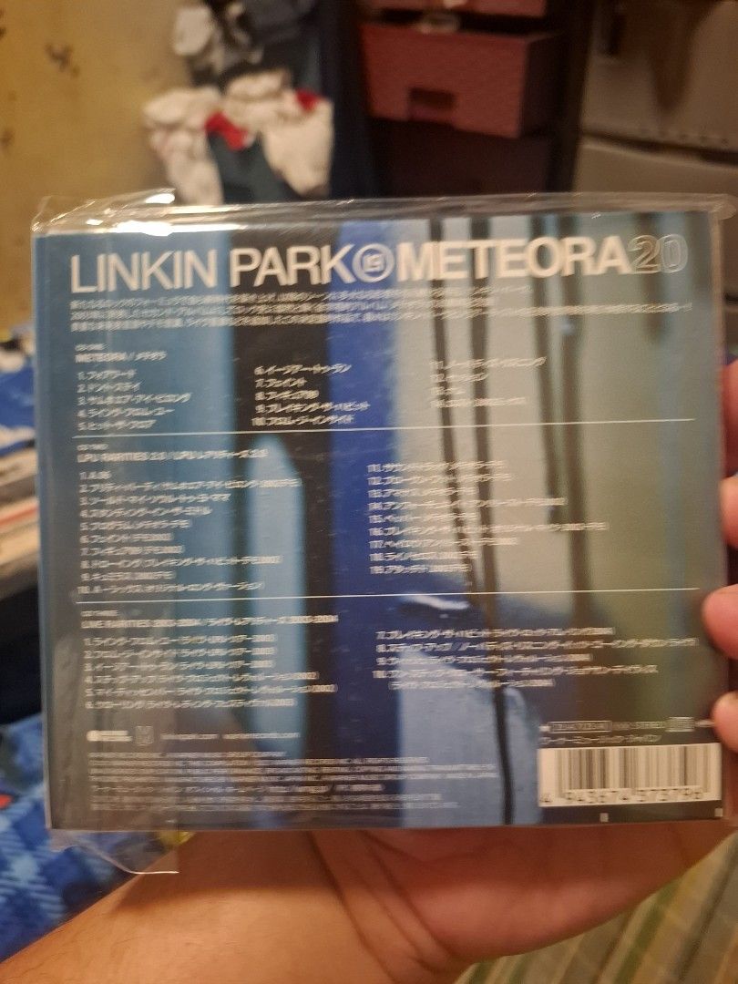 Linkin Park Meteora 20th Anniversary Edition CD (Category: CDs & DVDs) located in San Jose del Monte. Submitted by youweiner48495 (Listing ID 1469395417, Image 2). Description: - Item: Linkin Park Meteora 20th Anniversary Edition 3CD Set - Edition: Japanese Pressing complete with Obi Strip - Condition (Discs): Clean surface, 100% zero scratches - Condition (Case/Inserts): Smooth opening, all original artwork and inserts intact - Perfect for: Fans