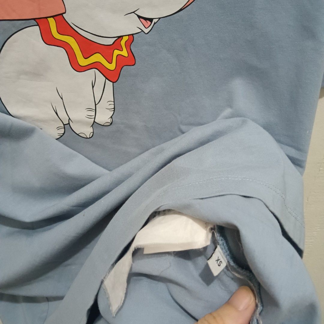 LOEWE x DISNEY Dumbo Collab Shirt (Category: Shirts) located in Caloocan City. Submitted by jaychingsss (Listing ID 1469497374, Image 3). Description: Loewe x Disney Collab Shirt - 120 18.5x26 Color Rate: 9/10 With Washtag pero faded na, Cut Necktag NEED WASH.