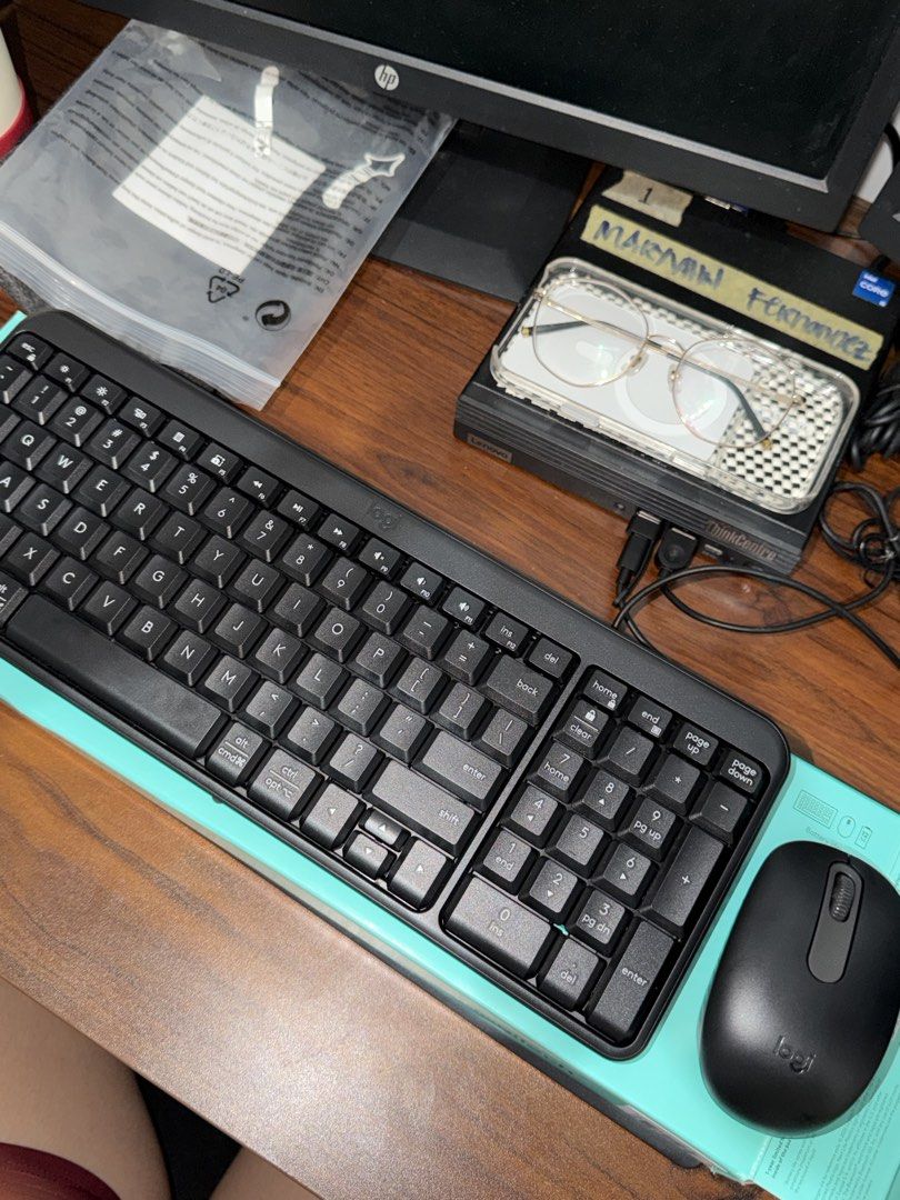 Logitech MK251 Compact Wireless Mouse and Keyboard (Category: Computer Keyboard) located in Manila. Submitted by elloryry (Listing ID 1469459698, Image 2). Description: - Brand: Logitech MK251 compact wireless keyboard and mouse combo - Color: Black (in original box) - Condition: Brand new, opened for checking, unused (Delivered October 21) - Features: Space-saving design, perfect for any desk setup - Connectivity: Wireless for a clutter-free wor