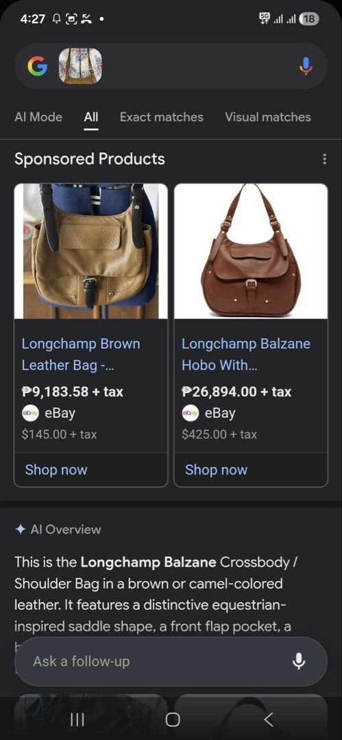 LONGCHAMP BALZANE CROSSBODY/SHOULDER BAG (Category: Cross-body Bags) located in General Mariano Alvarez. Submitted by adonid (Listing ID 1469468936, Image 2). Description: LONGCHAMP BALZANE CROSSBODY/SHOULDER BAG GOOD CONDITION NORMAL SIGN OF USAGE ONLY .