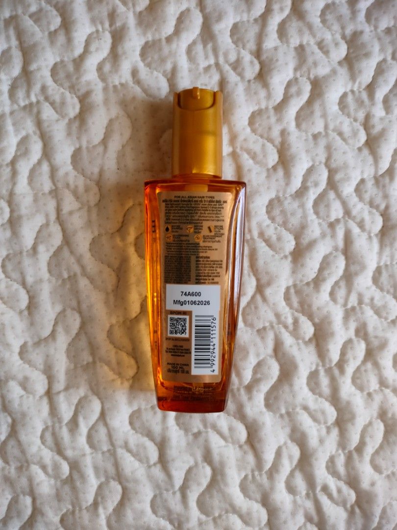 [LOREAL] Elseve Extraordinary Oil Serum 100ml (Category: Hair) located in Tabaco. Submitted by danielamc17 (Listing ID 1469449694, Image 2). Description: - brand new and sealed - 100ml loc: Albay mod: J&T.