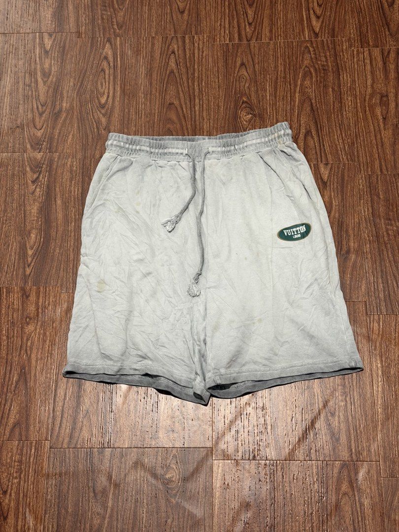 Louis Vuitton - LV “Vuitton” Logo Sweatshort (Category: Shorts) located in Taguig. Submitted by shhhhselection (Listing ID 1469556020, Image 1). Description: “Louis Vuitton “Vuitton Logo” Sweatshort” Complete Tags Large Waist - 32” up to 36” (Stretchable) Length - 20” Leg Opening - 12” Excellent Condition No Issue - Need Wash 1498 Pesos Only!.