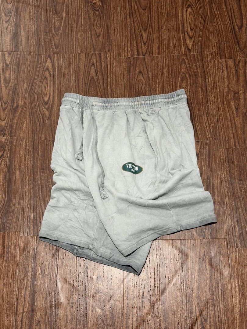 Louis Vuitton - LV “Vuitton” Logo Sweatshort (Category: Shorts) located in Taguig. Submitted by shhhhselection (Listing ID 1469556020, Image 2). Description: “Louis Vuitton “Vuitton Logo” Sweatshort” Complete Tags Large Waist - 32” up to 36” (Stretchable) Length - 20” Leg Opening - 12” Excellent Condition No Issue - Need Wash 1498 Pesos Only!.