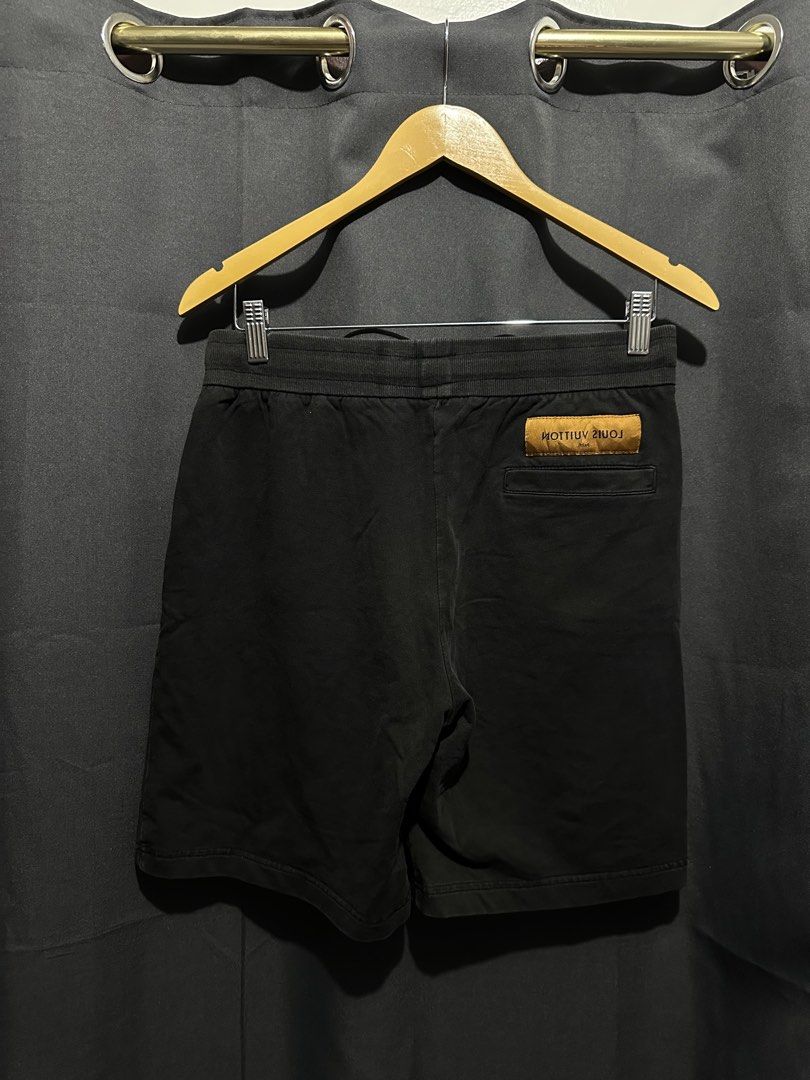 Louis Vuitton Monogram Flower Embroidered Drawstring Sweatshorts (Black) (Category: Shorts) located in Buenavista. Submitted by themodernrack (Listing ID 1469486435, Image 3). Description: NOTE: Details on photos provided, kindly check thank you! Condition: Slightly faded on the waistline area Measurements & Sizing: Size: Medium (M) Waistline (Width): 28” – 34” Length: 19” Leg Opening: 10” .