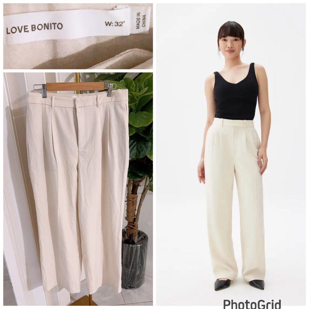 Love Bonito Wideleg Trouser (Category: Other Bottoms) located in Cabanatuan. Submitted by boutiquelouise (Listing ID 1469491679, Image 1). Description: Never used 2899 original price.